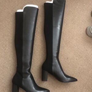 Stuart Weitzman Black Over the Knee Boots